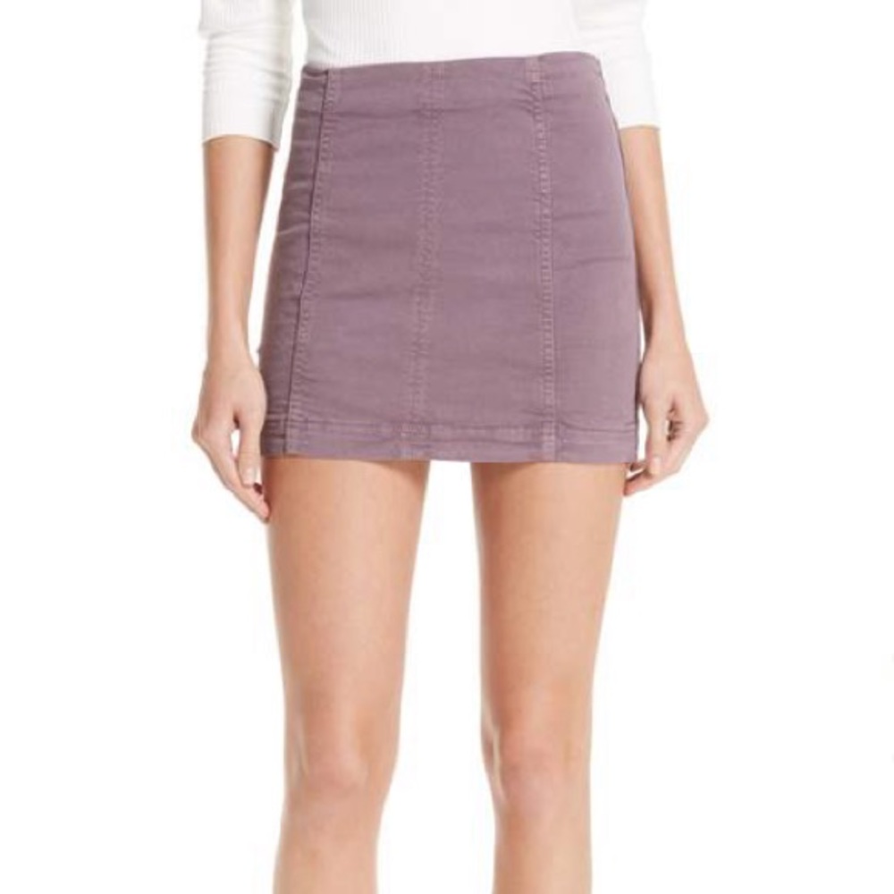 Modern femme denim skirt